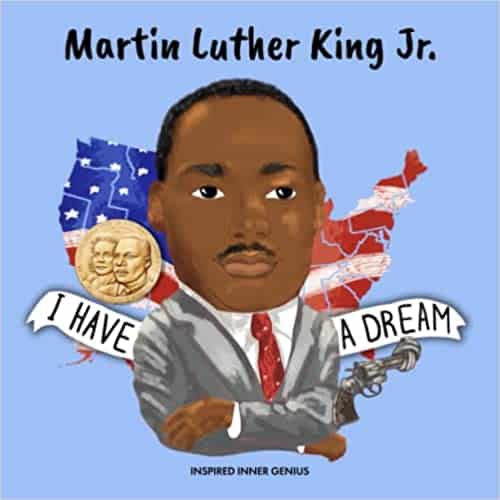 Amazon cover of Martin Luther King Jr. A children’s biography book