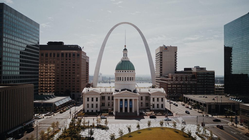 St Louis Missouri's Gateway Arch