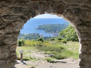 View from the Mount Battie tower