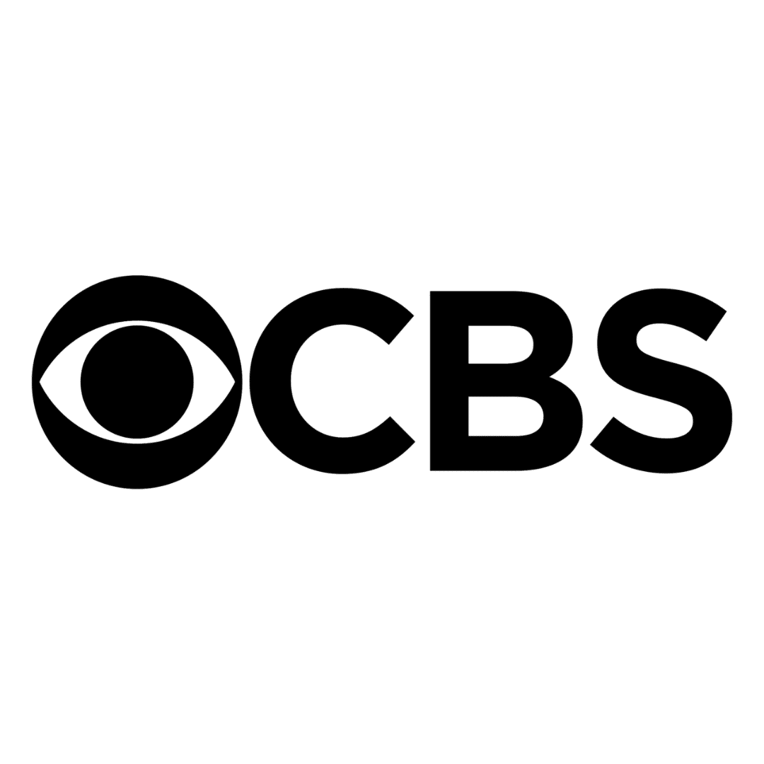 CBS logo black and white