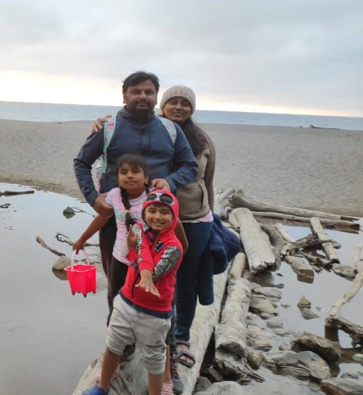 Priyadarshini and her family from glorioussunrise